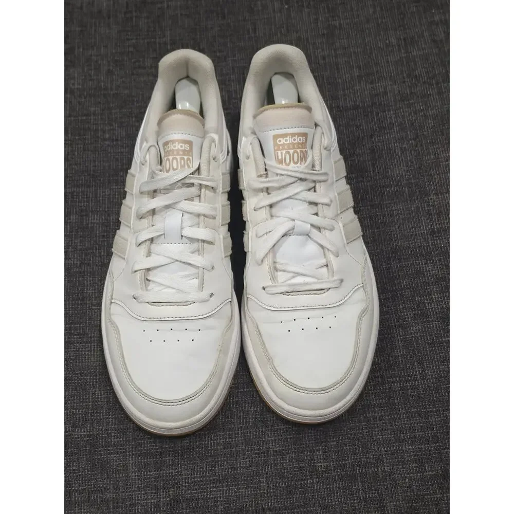 adidas Hoops 3.0 Low Classic Vintage White Magic Beige Men’s Size 8.5 IF2634